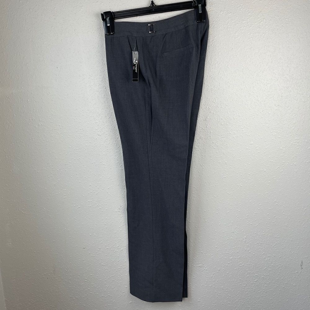NWT Sharagano Dark Gray Amanda Stretch Slack Pants